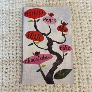 NEW Nothing Heals the Soul Like Chocolate Stationery Lined Journal 128 pages